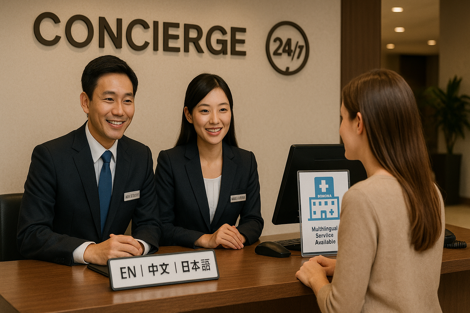 24時間現地サポート